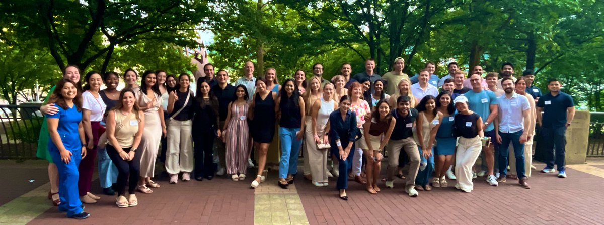 TKapetanos's tweet image. And now 2 for 1 epic selfies. Just an amazing time with almost all our new PGY1s, faculty, staff, AND transfer residents at our welcome cookout 🎊, and again at our orientation mixer. So much to be excited for this coming year! A good start is a good start!