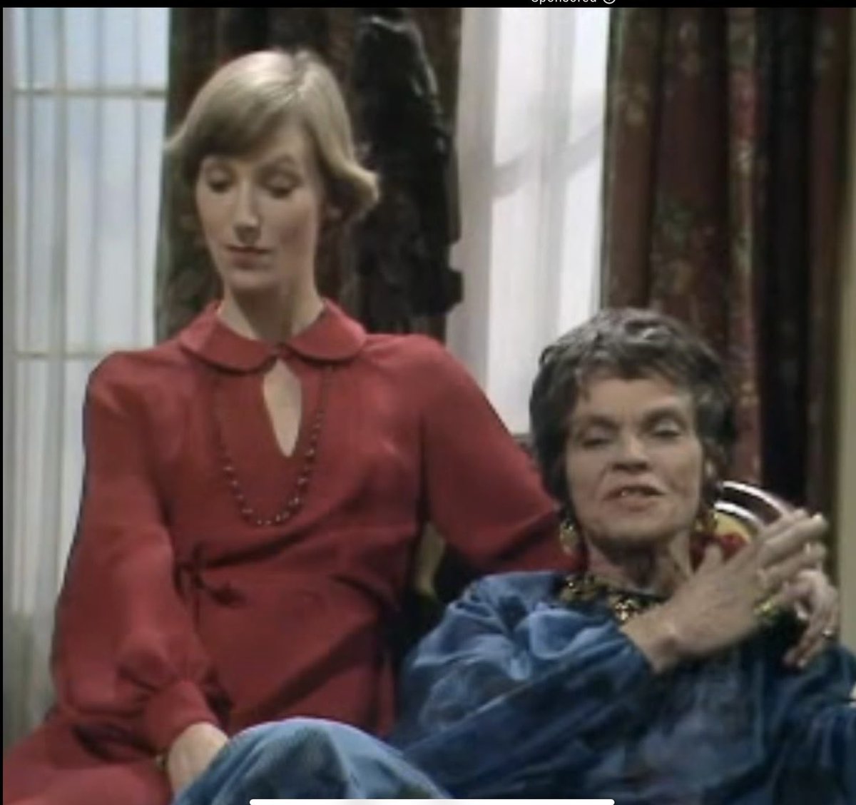 This may tickle my Bunker punters. 

I’m reading an Iris Murdoch novel ‘An Unofficial Rose’, and there’s a strange, controlling relationship between an older and younger woman in it. The older woman is wry evil; the younger has a totally contrived personality hiding her real one.