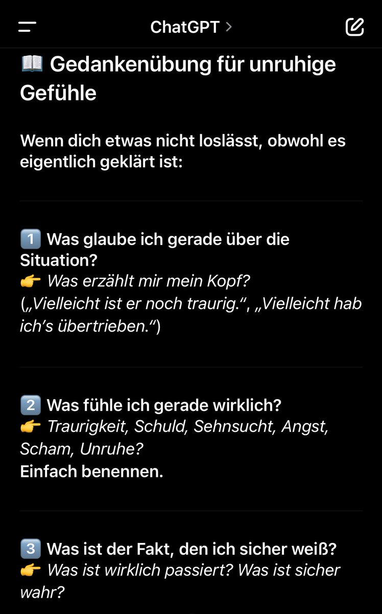 für die overthinker unter uns 💋
