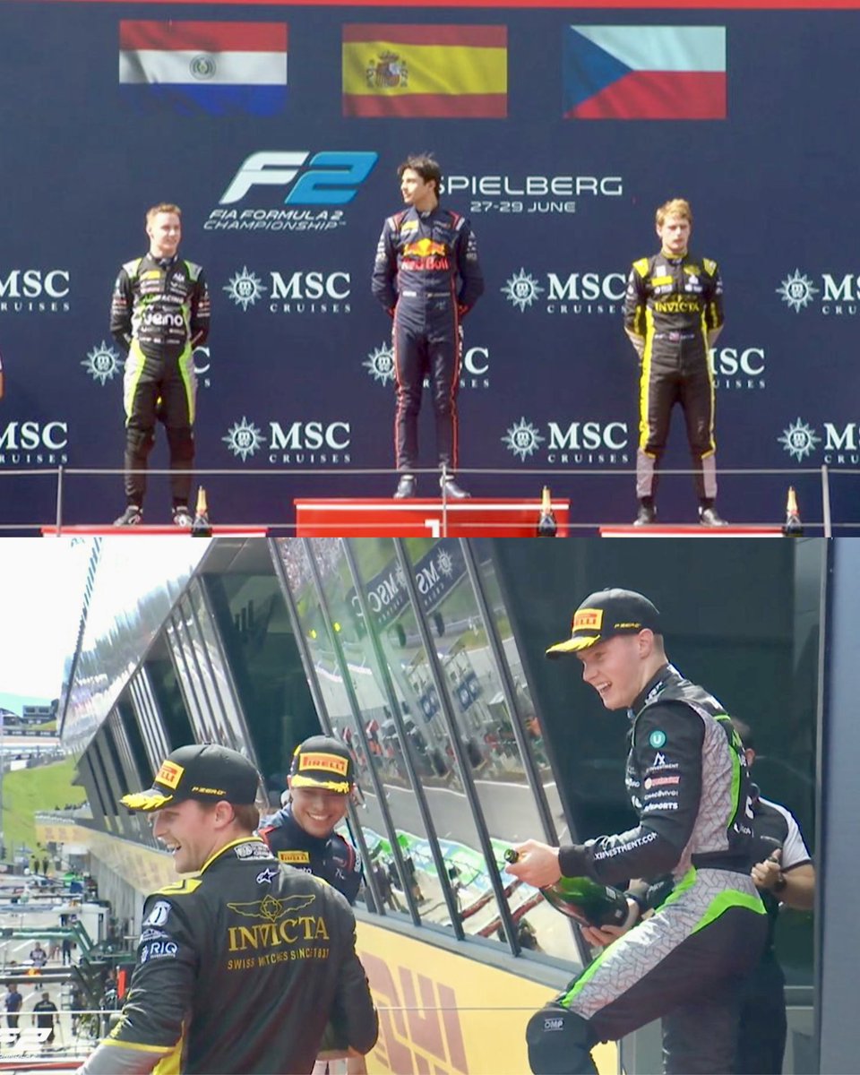 #F2 🏎️  ¡ENORME 🥈 PODIO PARA JOSHUA DUERKSEN EN AUSTRIA 🇦🇹! 🇵🇾👏🏼

🙌🏼 El joven piloto paraguayo <a href="/JoshuaDuerksen1/">Joshua Duerksen 🇵🇾</a> se quedó con un meritorio P2 del Sprint Race del #AustrianGP 🤩 de <a href="/Formula2/">Formula 2</a> 

✅ ¡VAMOS, JOSHUA. CON TODO! 🏁

💪🏼 #ParaguayPuede #VamosParaguay