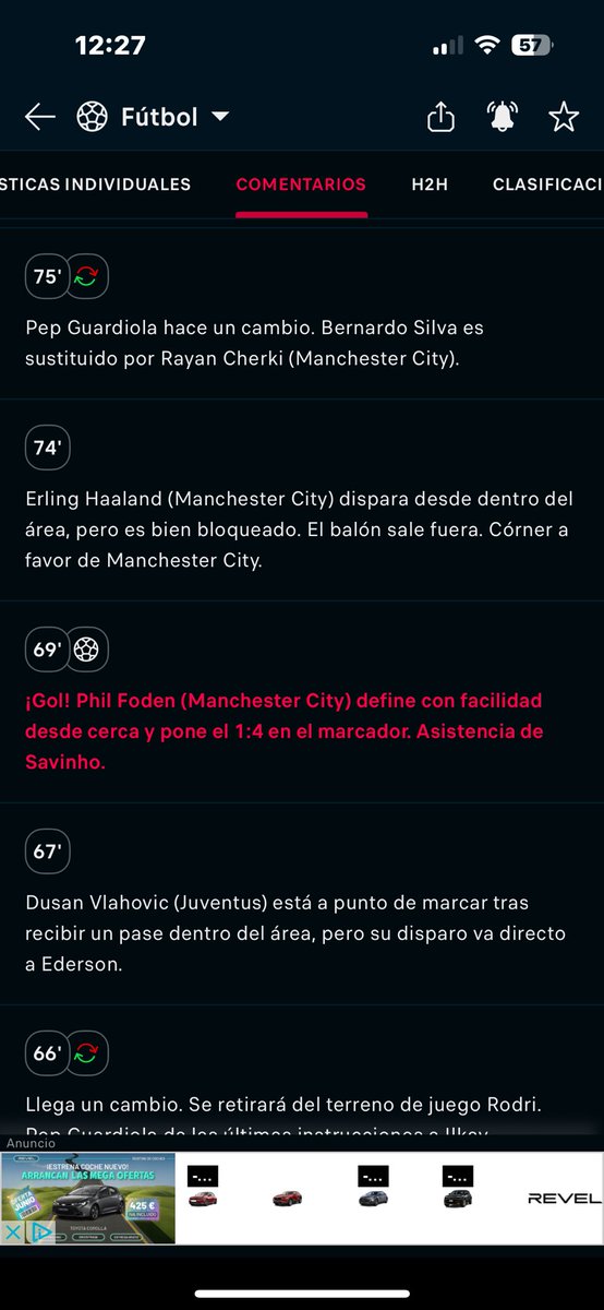 RicoyRamon's tweet photo. Hi @OptaJoe, could you please review Vlahović’s shot in the 66th minute vs Man City (June 26)? It clearly looks like a shot on target saved by Ederson. Would really appreciate it if you could take a second look. Thank you! IMPORTANT https://t.co/2Ky0mU7Zby