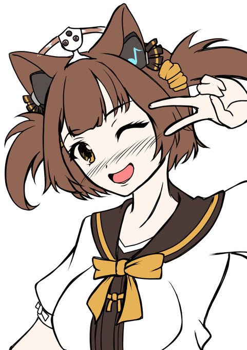 元気
努力家
ウィンクが似合いそう 