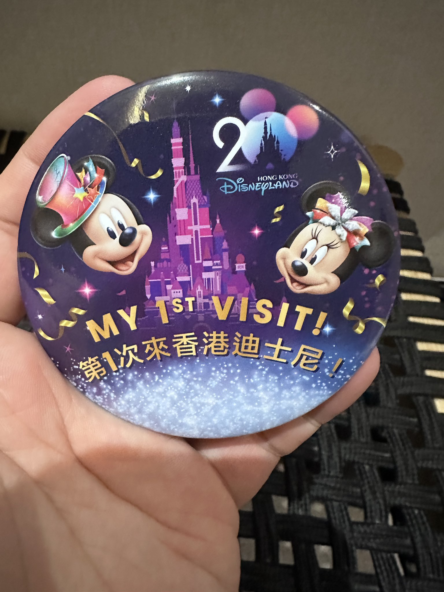 ディズニー缶　バケット Disney Characters 刺繍缶バッジビスケット(再販）｜発売日