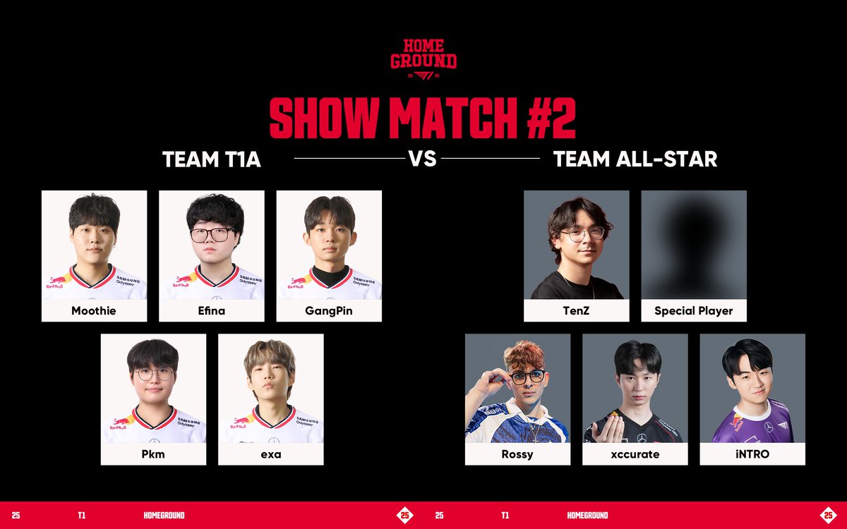T1 VALORANT (@t1) on Twitter photo SHOW MATCH Line-up I 2025 T1 Home Ground
VALORANT ์ต๊ณ ์ ์ธํ๋ฃจ์ธ์๋ค์ด T1 ํ๊ทธ๋ผ์ด๋๋ก!
๋ฐ๋ก๋ํธ ๊ณ์ ๋ ์ ๋ 'TenZ'๋ถํฐ ๋ง์คํฐ์ค ๋ฐฉ์ฝ ์๋ค๋งํฑ ์์์ ์ฃผ์ธ๊ณต 'MILLI'๊น์ง!
T1 Home Ground์์ ์งํ๋๋ ์ผ๋งค์น ๋ผ์ธ์
์ ์ง๊ธ ๋ฐ๋ก ํ์ธํด๋ณด์ธ์!
The top VALORANT influencers are SHOW MATCH Line-up I 2025 T1 Home Ground
VALORANT ์ต๊ณ ์ ์ธํ๋ฃจ์ธ์๋ค์ด T1 ํ๊ทธ๋ผ์ด๋๋ก!
๋ฐ๋ก๋ํธ ๊ณ์ ๋ ์ ๋ 'TenZ'๋ถํฐ ๋ง์คํฐ์ค ๋ฐฉ์ฝ ์๋ค๋งํฑ ์์์ ์ฃผ์ธ๊ณต 'MILLI'๊น์ง!
T1 Home Ground์์ ์งํ๋๋ ์ผ๋งค์น ๋ผ์ธ์
์ ์ง๊ธ ๋ฐ๋ก ํ์ธํด๋ณด์ธ์!
The top VALORANT influencers are