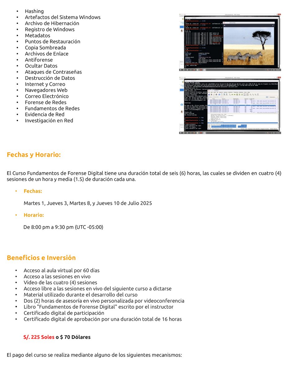 Alonso_ReYDeS's tweet photo. ☢️ Curso Fundamentos de Forense Digital 2025
💣 Martes 1, Jueves 3, Martes 8, y Jueves 10 de Julio
🛑 De 8:00pm a 9:30pm (UTC -05:00)
⚠️ WhatsApp: https://t.co/mxKMGqkegs
📵 Información: https://t.co/zLEDavdFBl
#cybersecurity #hacking #readteam #bugbounty #forensics #osint https://t.co/KKZt5rVMmg