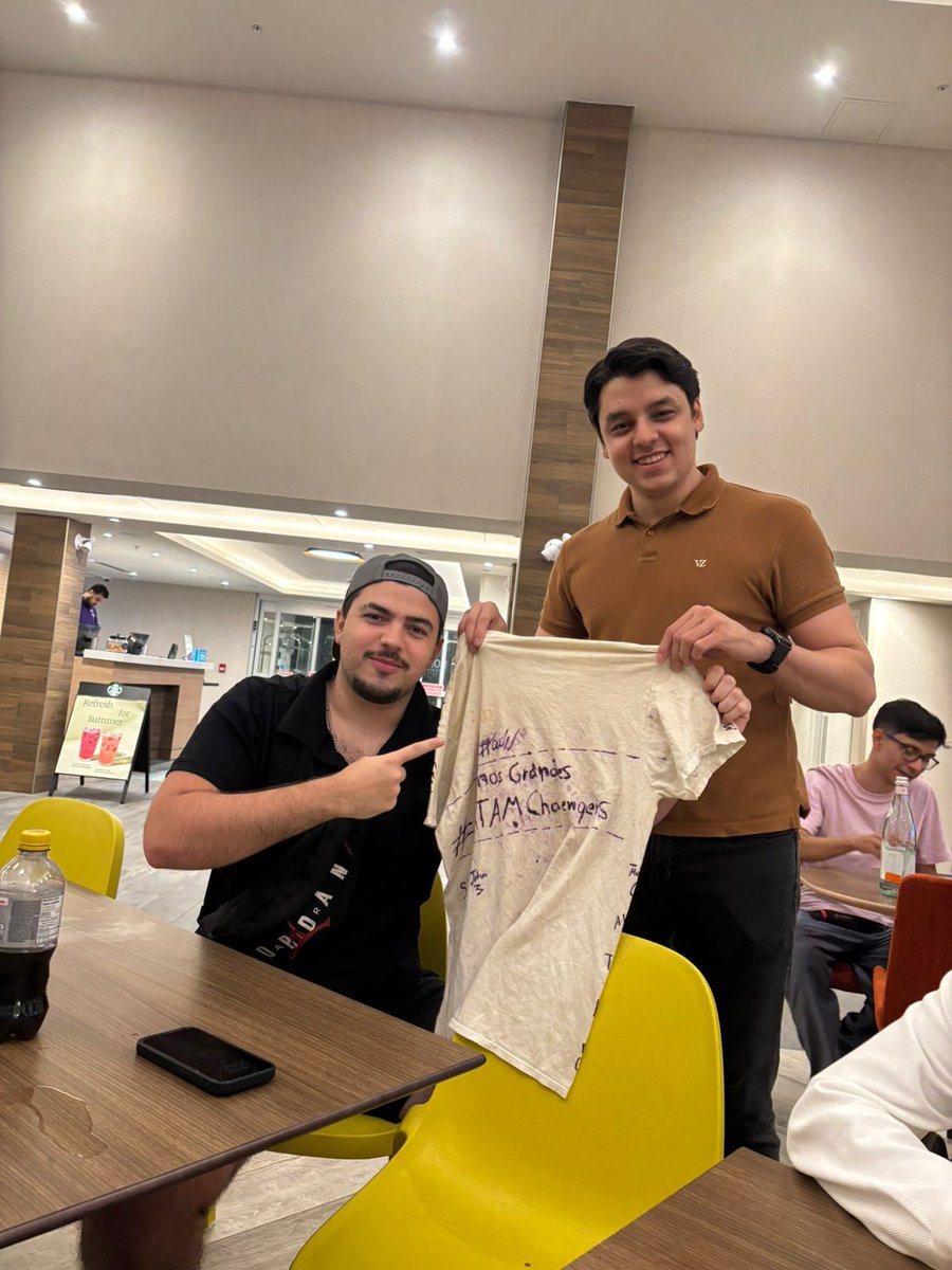 La entrega…

Se que la llevarás más lejos que nunca <a href="/traaixx/">Traix</a>. De LATAM a la CDL 🐐

#LATAMChallengers