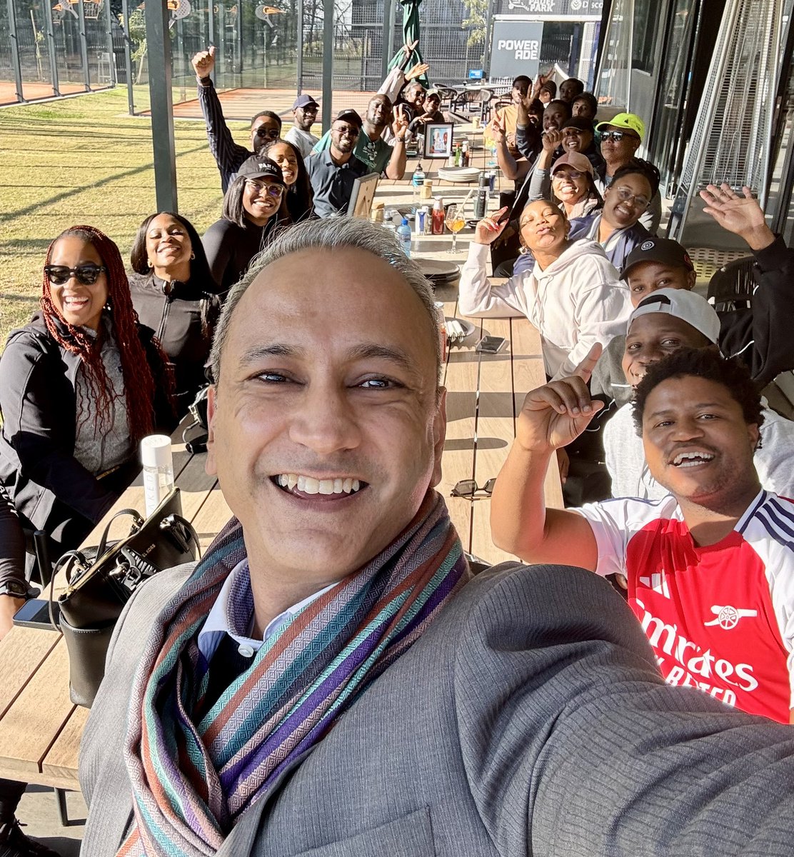 Well done to Sibusiso, Hulisani &amp; the rest of the Ithuba Foundation team!

Was an honour to talk at your Padel Event in support of scholarships for needy talented learners

Ithuba currently supports 40 Grade R to Matric kids

Find out more &amp; donate at ithuba.co