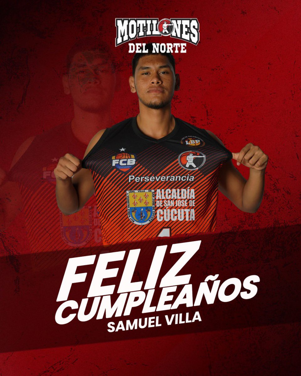 ¡Le deseamos un feliz cumpleaños a nuestro Motilón #SamuelVilla! 🥳❤️🖤