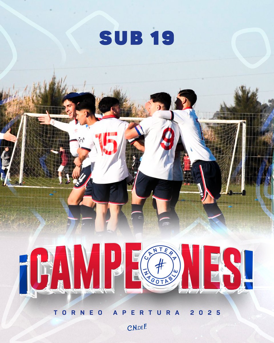CNdeFformativas's tweet image. Con este resultado el Decano es Campeón del Torneo Apertura de Sub 19.

#CanteraInagotable
#ElClubGigante 🔵⚪️🔴
