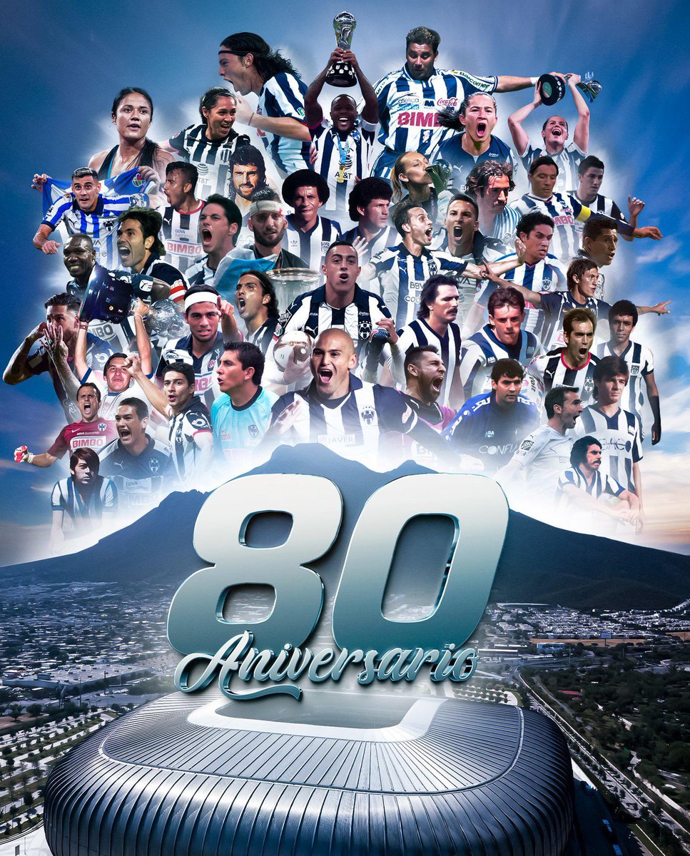 FilizolaM's tweet photo. Felices #80CFM a todos los #Rayados En La Vida y En La Cancha. 

¡Arriba el Monterrey! https://t.co/PrI7PB8wqz