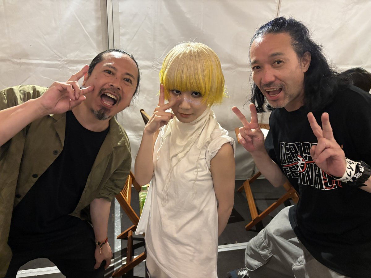 Reolちゃんかっこよかった〜💛ReolちゃんもRONZIの野郎とMAKOTOと同じ