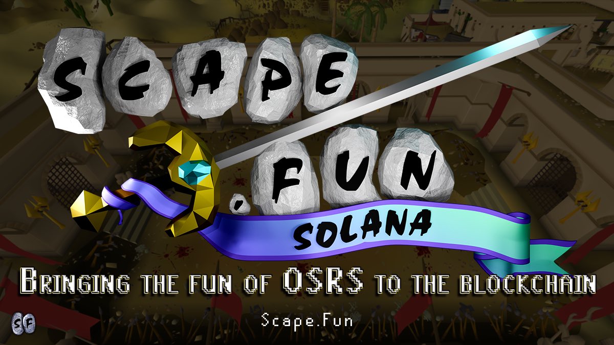 Ryan0nMars's tweet image. This is really cool! Nothing like it on Solana. Check it out!
scape.fun