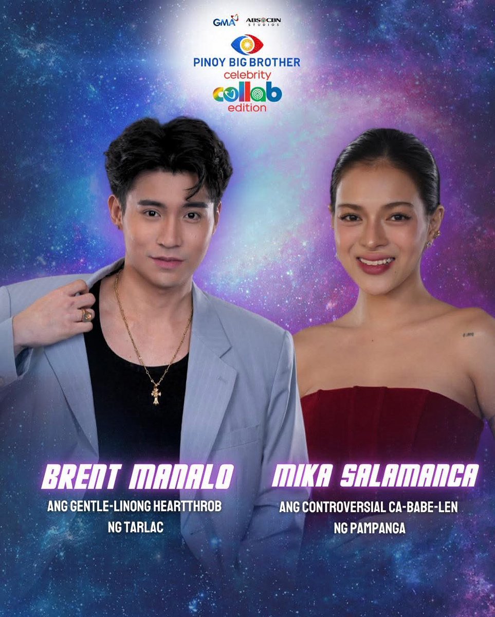 Sparkle_GMA's tweet photo. #PBBCollabBig4: CONGRATULATIONS, BREKA! 🎉

Matapos ang THIRD BIG JUMP CHALLENGE, sina BRENT &amp; MIKA ang ikaapat at huling duo na pasok sa BIG FOUR! 🔥✨ https://t.co/rUdRISuVWA