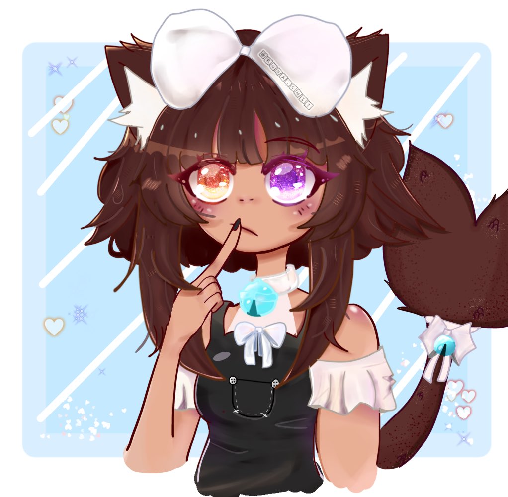 ⋆｡𖦹 ˚ 𓇼 ˚｡⋆

🐱I’ve been using this as my Twitch pfp for months and forgot to post it. 

🐟Here was one of the first outfit ideas for ME, LE Kituna. Cattuna, Kittyfish, (Catfish) #VTuber LMAO. 

🩵Fun fact: I swapped the bow with a tie now.  

⋆｡𖦹 ˚ 𓇼 ˚｡⋆
#art