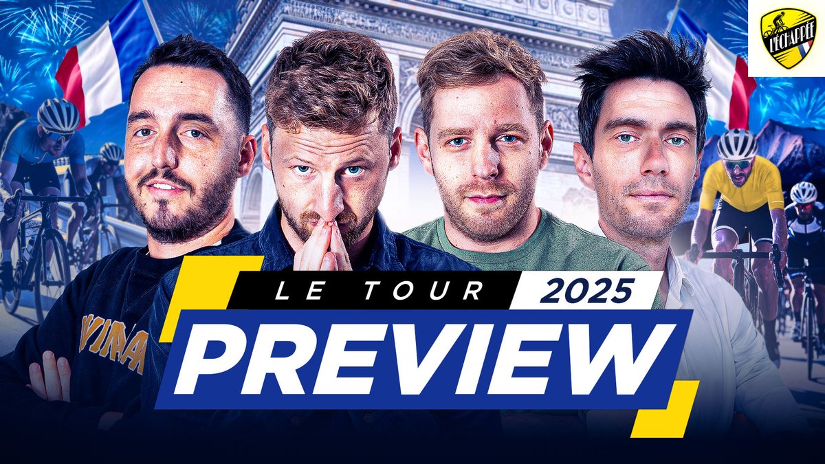 🇫🇷  La grande preview du Tour de France 2025, c'est dans L'Echappée !

🗣️ Avec Pierre Rolland en invité (<a href="/PierroooRolland/">Rolland Pierre</a>)

📺 Rendez-vous dimanche à 16h sur les chaines YouTube et Twitch de Winamax