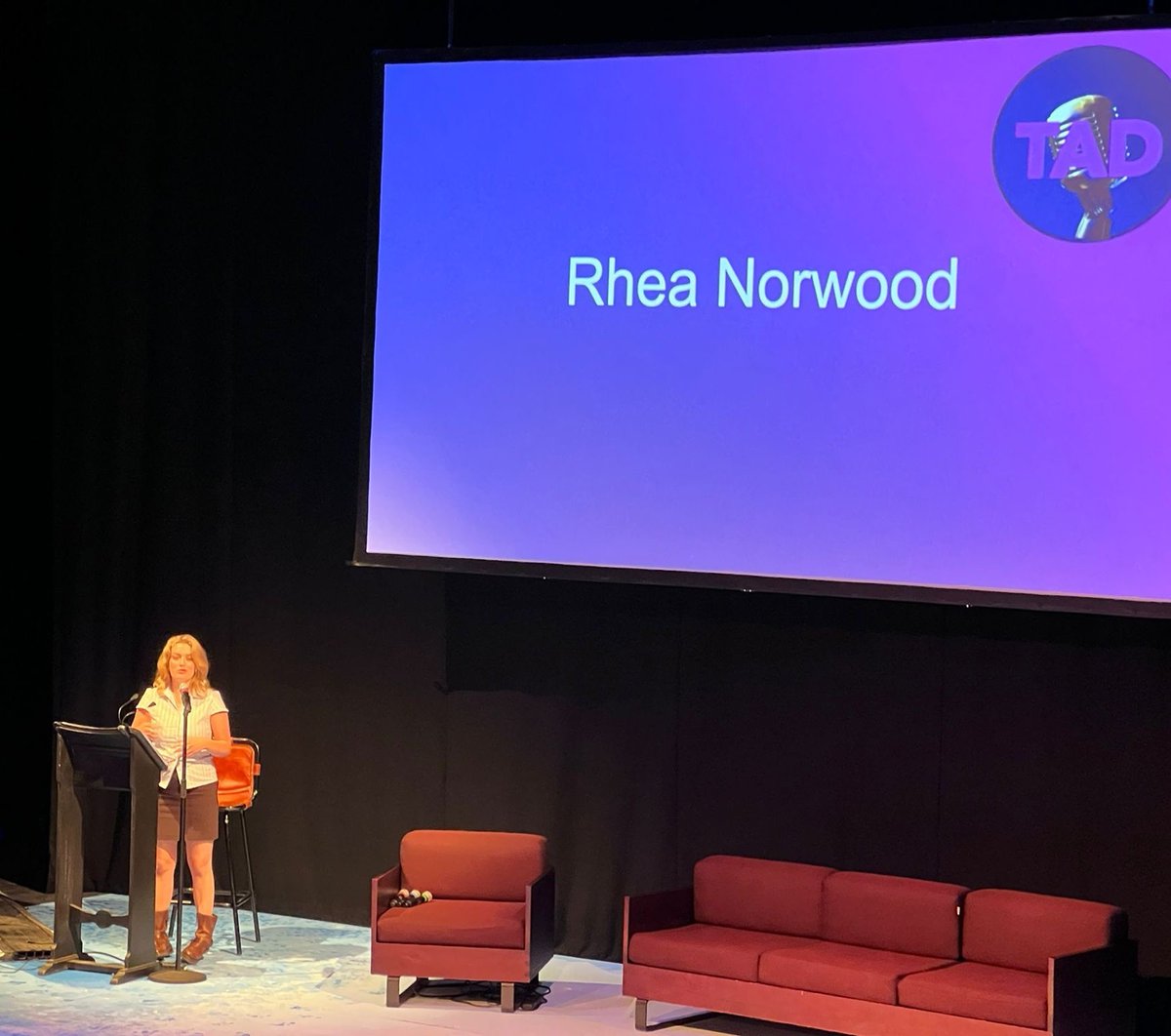 Thank you Rhea Norwood for being a part of #TAD2025