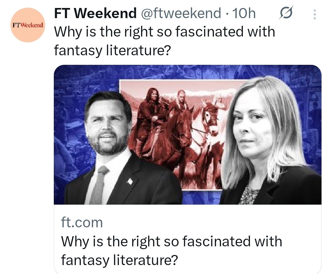 The Left is fascinated by fantasy literature, they just call it gender studies.