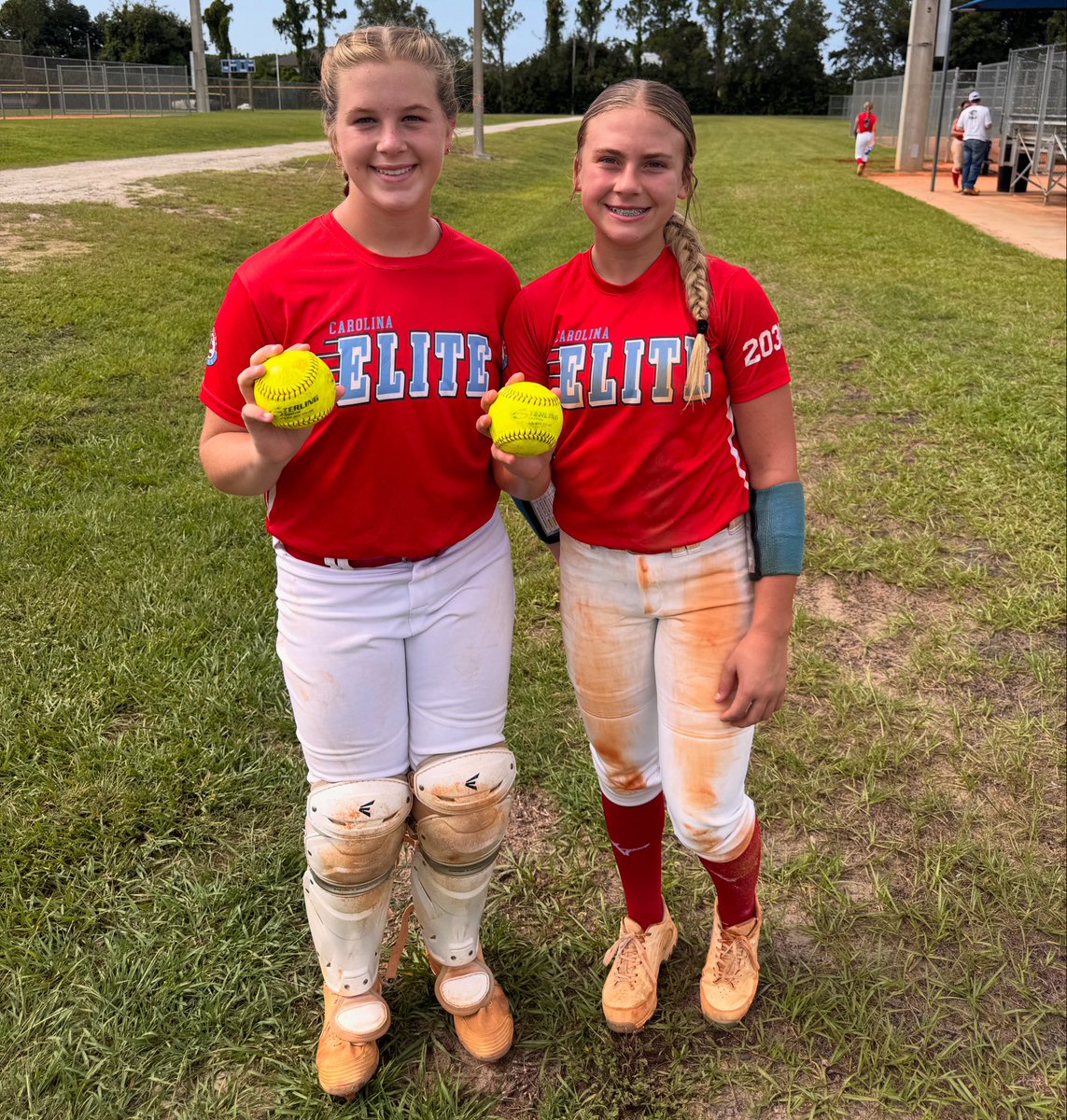 14 runs and 2 homers in the first one of the day! Bats are hot! 🔥 Game 2 is up next! 
•
•
Be Elite!