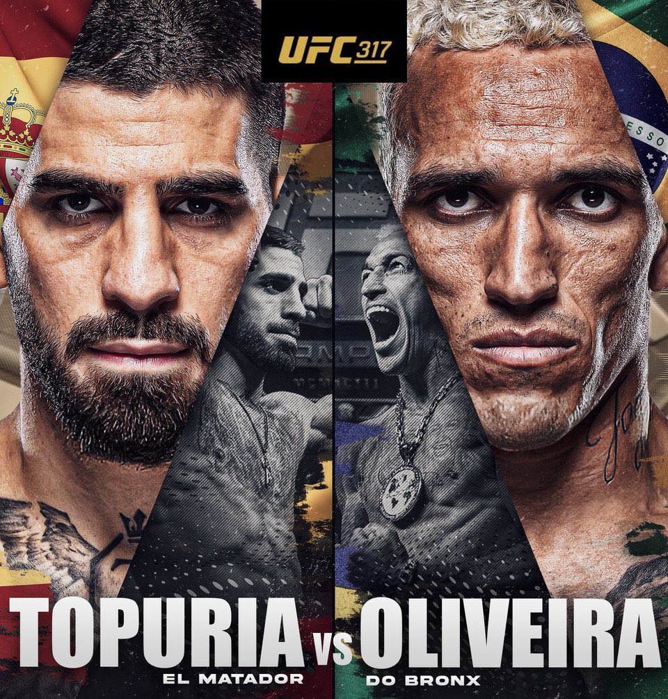 gastonreyno's tweet photo. LLEGÓ EL DÍA!!! La pelea mas esperada del año #UFC317 🔥🔥🔥 https://t.co/72qdg5NBbu
