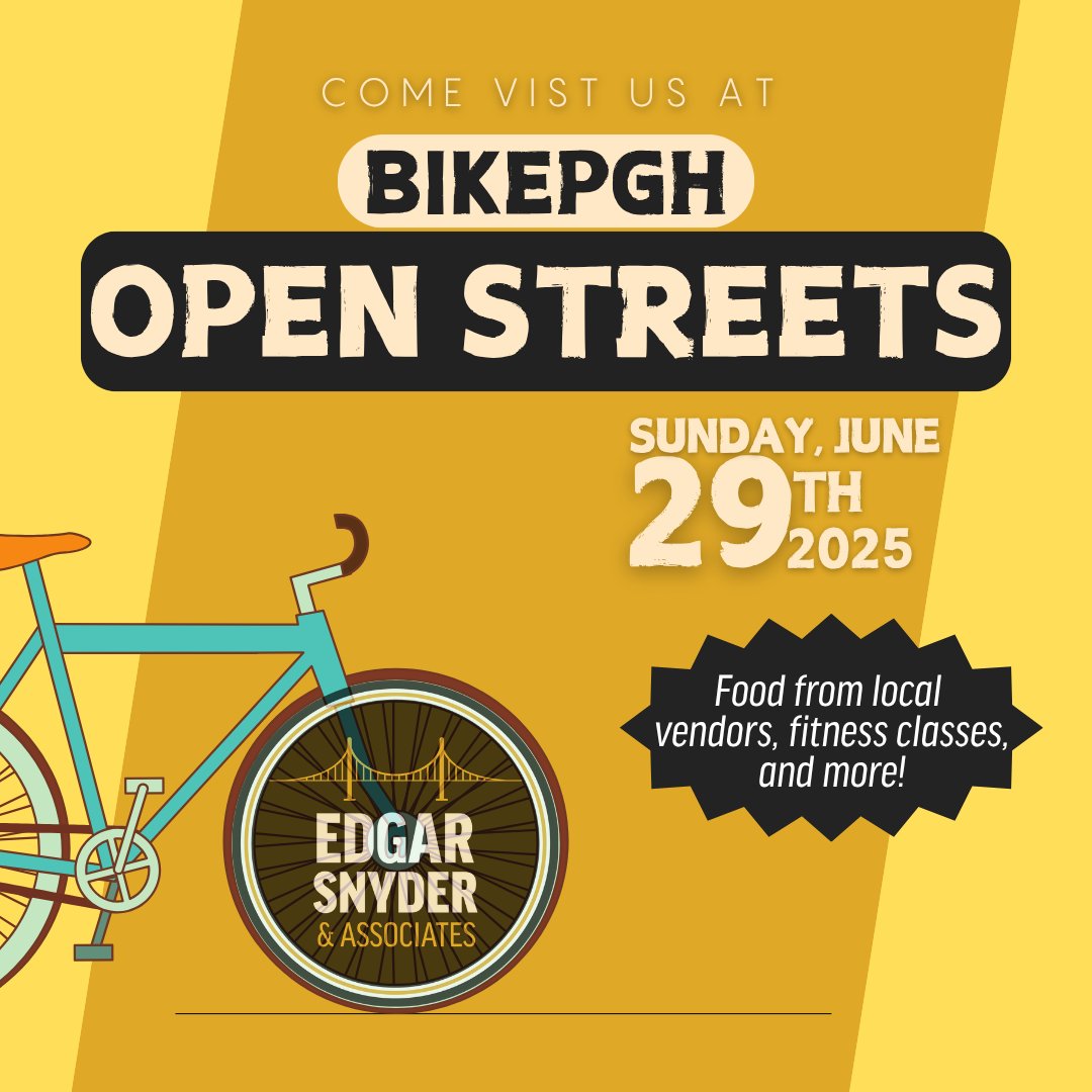 We're taking it to the streets! This Sunday we will be set up at the Liberty Green Park, spin the wheel for a chance to win prizes!  #OpenStreetsPGH 🚲👟