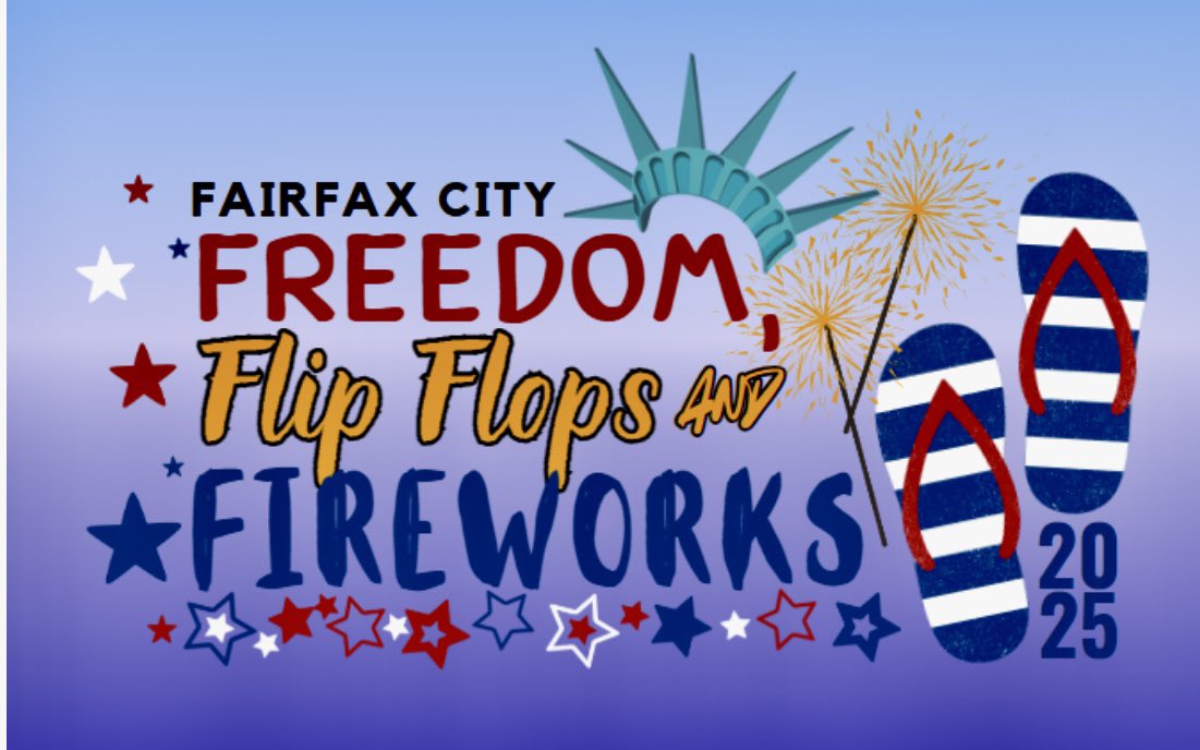 🇺🇸 Next up Fairfax… Preparations are in full swing. Check the city website for event-related road closures for the parade and evening show: fairfaxva.gov/July4
