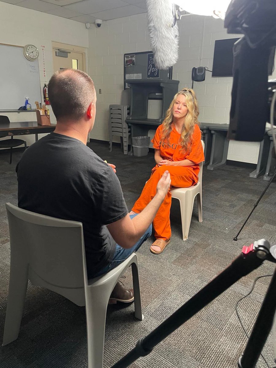 NewswithKait's tweet photo. You are NOT going to want to miss this one...
@NateNewsNow interviews Lori Vallow Daybell, 
Monday at 7 p.m. MDT on the East Idaho News YouTube channel...🚨 https://t.co/UgBgAXAtQc