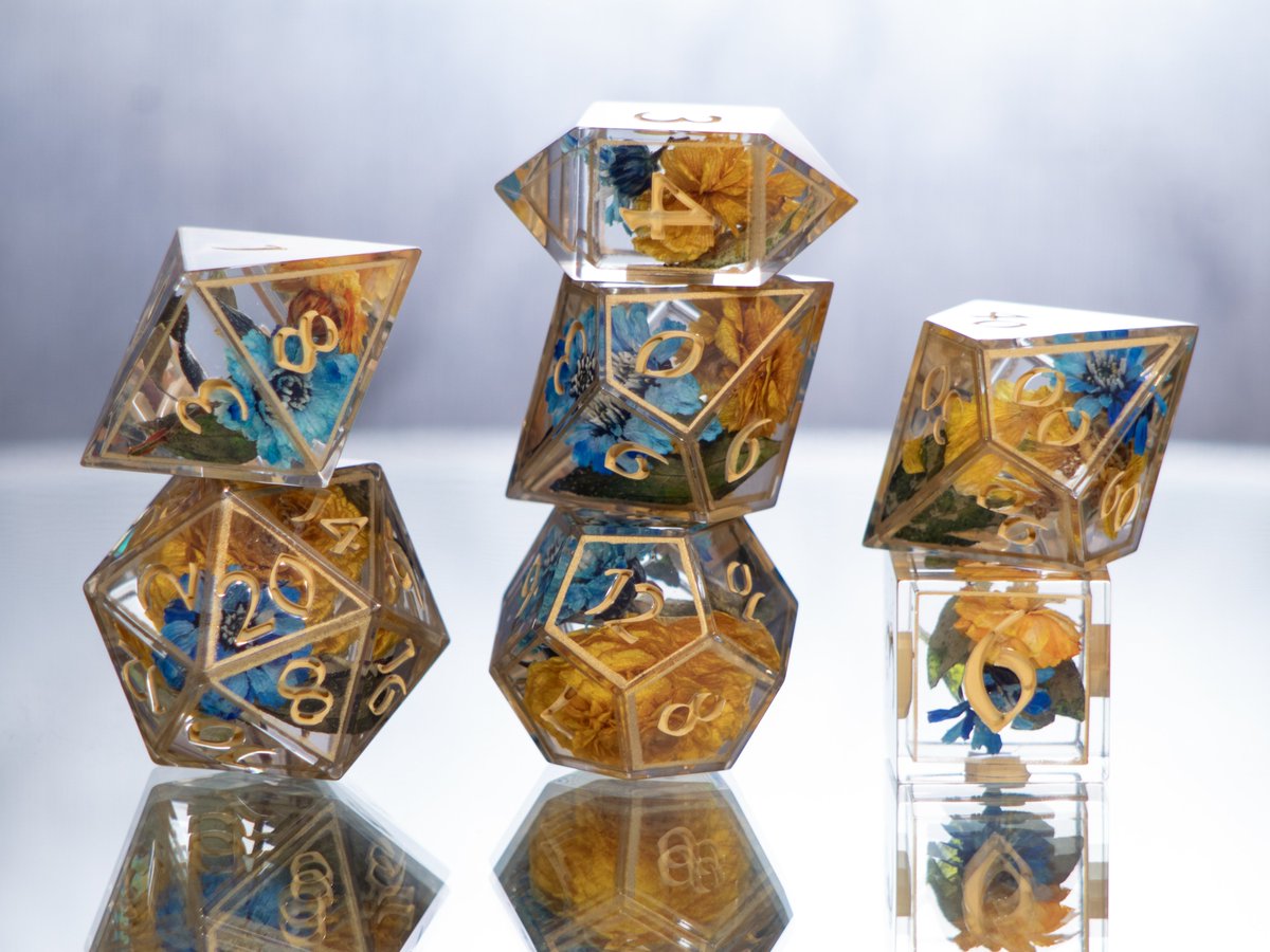 Today is dice drop day! In celebration of pride month, I'm donating 25% of this month's sales to Equality Texas. You can see all the newest stock here colorspraycreations.com/collections/di…