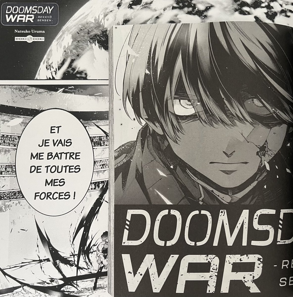 micka25gaming's tweet photo. J’enchaîne avec un autre genre, il y aura de l’action quand même !
Doomsday War qui sort chez @dokidoki_manga le 2 juillet 2025 !
Un battle royal aux enjeux géopolitiques qui a attiré mon attention !
#manga #battleroyal #doomsdaywar https://t.co/lBjLJH6Dtn