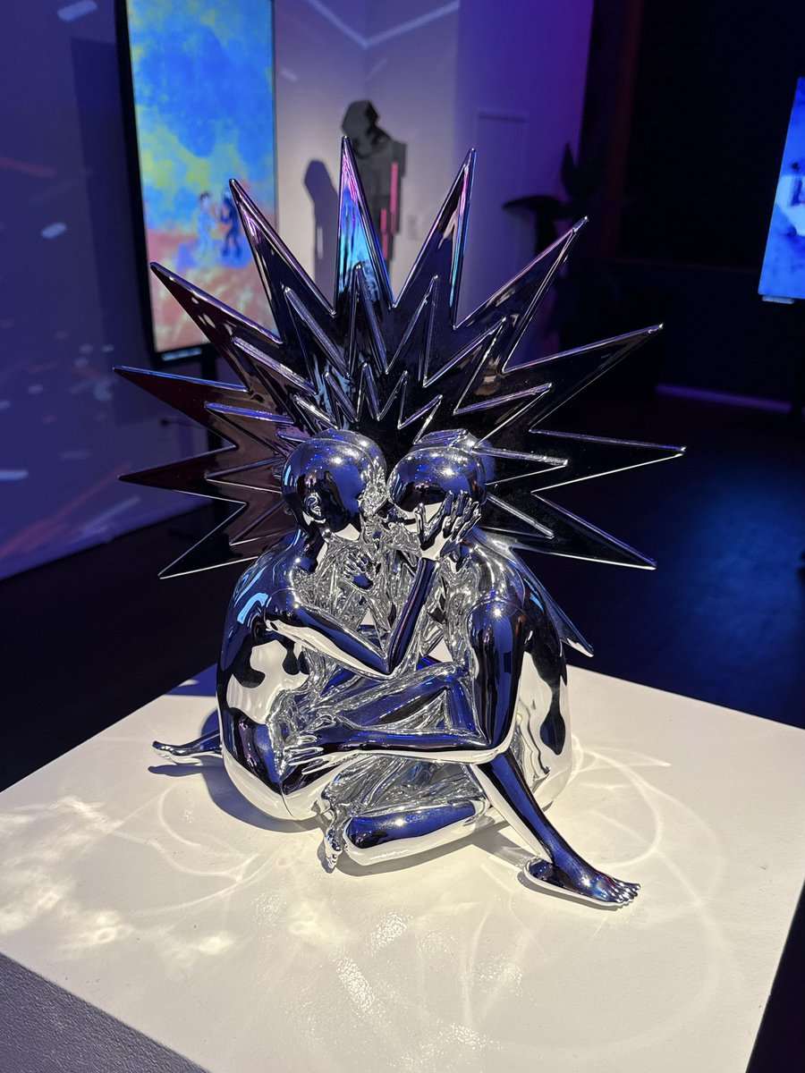 My first sculpture on display