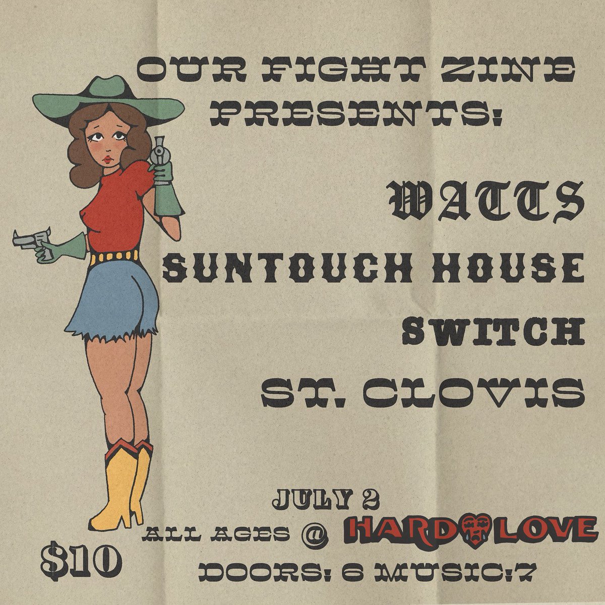 THIS WEDNESDAY IN JACKSONVILLE, FL. NOW AT HARD LOVE IN MURRAY HILL. PLAYIN A COUPLE NEW TRACKS