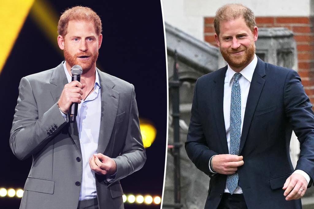nypost's tweet photo. Prince Harry makes surprise appearance in NYC — and pleads ‘compassion’ as ‘world gets harder’ https://t.co/gx2tLlgmp6 https://t.co/EVk6xAECxS
