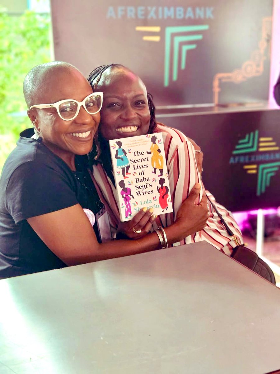 Corrie (@corriemwende) on Twitter photo Was such a pleasure meeting the author of #TheSecretLivesOfBabaSegisWives <a href="/lolashoneyin/">Lọlá Shónẹ́yìn</a> at <a href="/nbolitfest/">NBO Litfest</a> #nbolitfest
#books #culture Was such a pleasure meeting the author of #TheSecretLivesOfBabaSegisWives <a href="/lolashoneyin/">Lọlá Shónẹ́yìn</a> at <a href="/nbolitfest/">NBO Litfest</a> #nbolitfest
#books #culture
