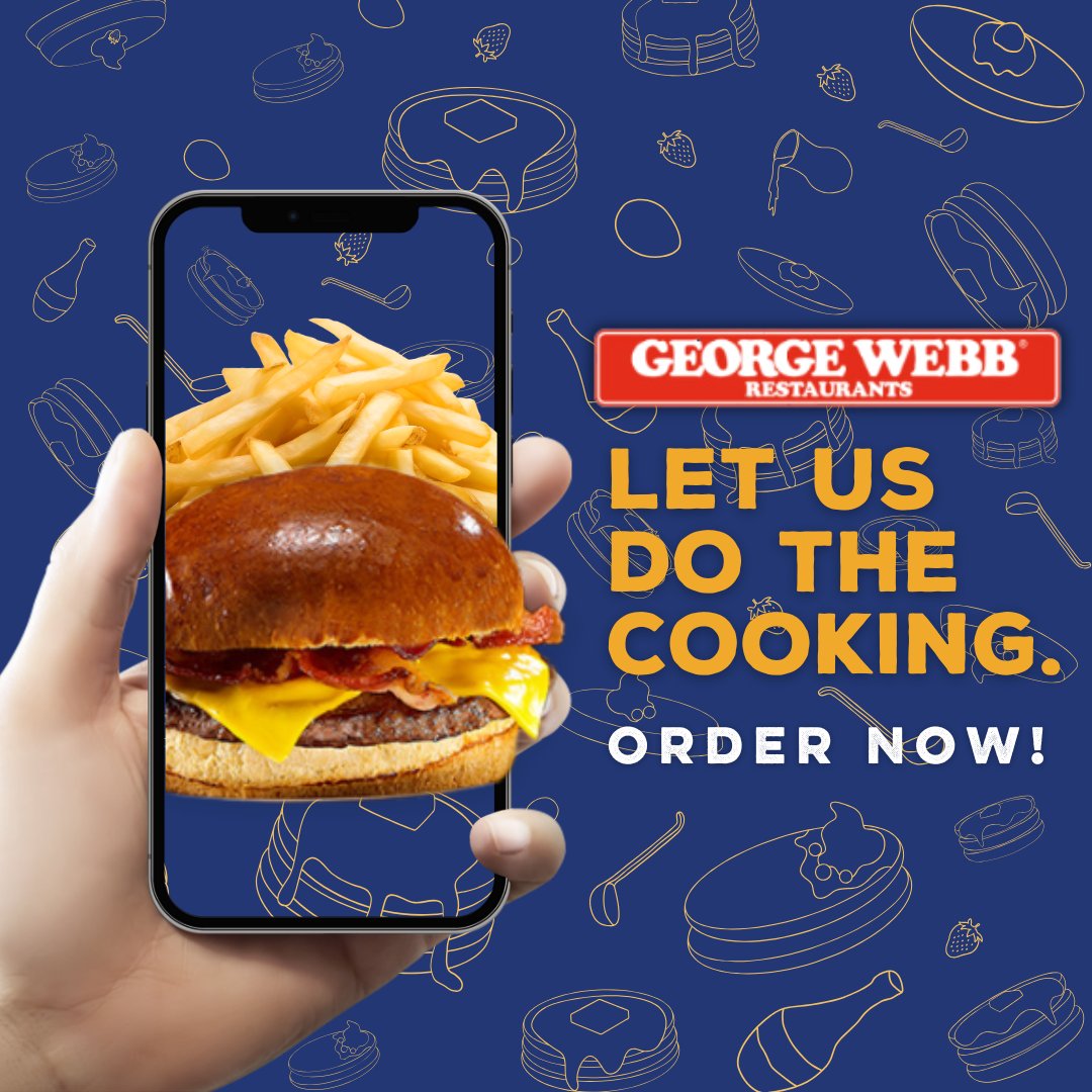 George_Webb's tweet image. Now if only you could pull the food straight out of your phone...someone PLEASE start working on that technology! 😂
Order now: order.online/business/georg…