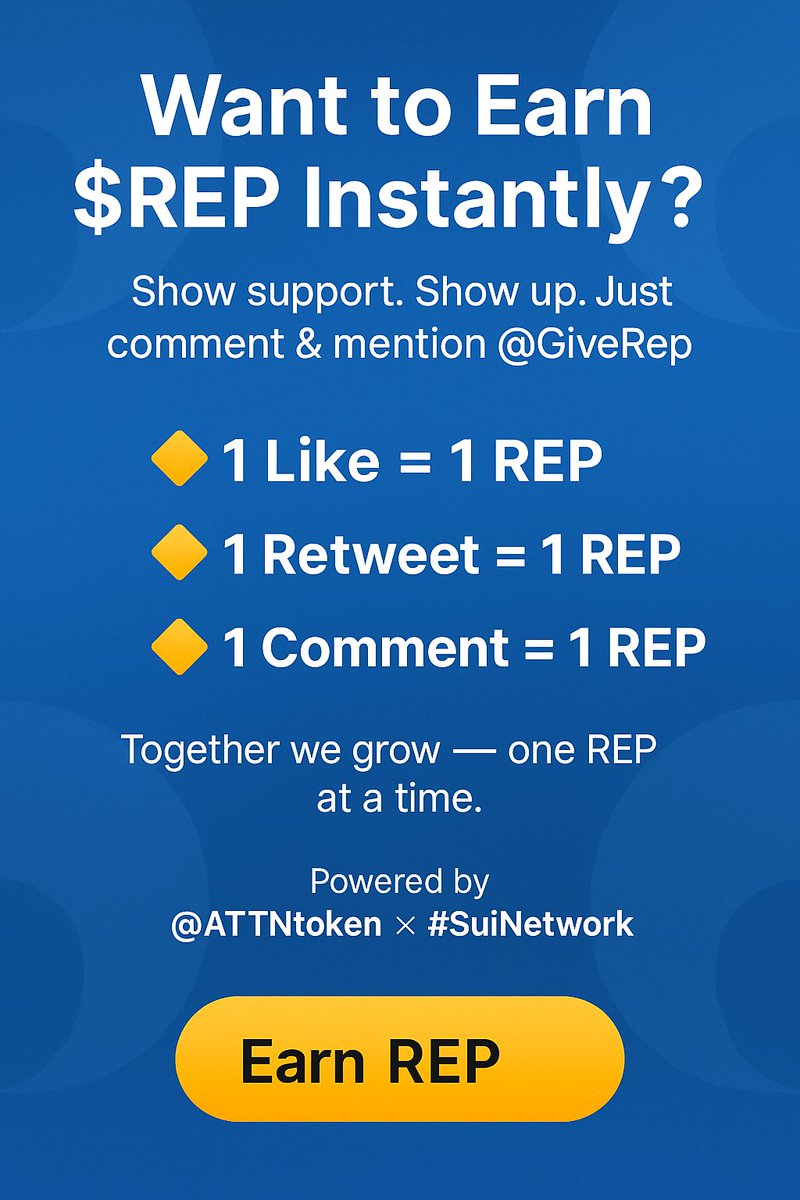 MdSakib1855887's tweet photo. Earn $REP while you scroll—drop a like, retweet, or comment and watch your influence grow. 🚀 @GiveRep
#GiveRep #REP #Web3Respect https://t.co/WoYFdbTGhp