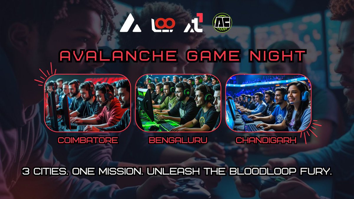 BLR. CMR. CHD. — 3 Cities. 1 Mission. AGENTS DOMINATES the Arena 🔱

<a href="/BloodLoopGAME/">BloodLoop🔺 | Hero-Shooter</a> — Avalanche’s next-gen 5v5 shooter. Zero Gas. NFT Flex. Web2+Web3 Friendly. Only PURE PvP Carnage 💥

Lock. Load. No Wallet.? No Problem. Just bring your aim to ace  🚩

🔺🔺🔺🔺🔺🔺🔺🔺🔺🔺🔺🔺🔺