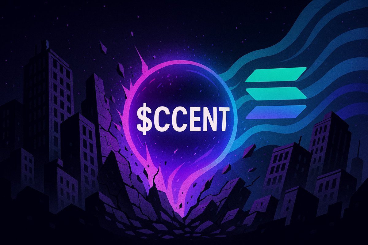 Headsup01's tweet photo. $CCENT is breaking through the old systems, vaporizing noise, and unleashing full-stack automation.

🔥 Built on Solana for speed 
💥 Designed to shake the content industry

This isn’t hype.
It’s a chain reaction — and it just hit the surface.
@contentcentai
#CCENT #Solana https://t.co/952lOAqEzc