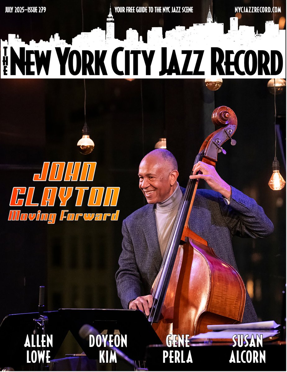 NYC Jazz Record (@nycjazzrecord) on Twitter photo The New York City Jazz Record's July issue is now available at locations in & around NYC + online: nycjazzrecord.com. Features include: <a href="/JohnClaytonbass/">John Clayton</a>, Allen Lowe, DoYeon Kim, Susan Alcorn, Bead Records, Gotham Jazz Festival.... The New York City Jazz Record's July issue is now available at locations in & around NYC + online: nycjazzrecord.com. Features include: <a href="/JohnClaytonbass/">John Clayton</a>, Allen Lowe, DoYeon Kim, Susan Alcorn, Bead Records, Gotham Jazz Festival....