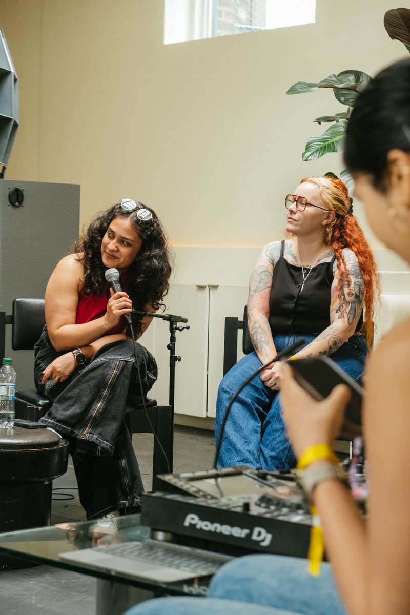 Big love to <a href="/myosin_xyz/">Myosin.xyz (〽️, 🌎)</a> and <a href="/StellarOrg/">Stellar</a> for co-hosting Marketers in the Arena, a takeover at Public Records' Upstairs Bar.

Tucked inside one of the city’s most iconic venues, the space was low-lit and intimate, with brutalist textures, and a layout that invited conversation.