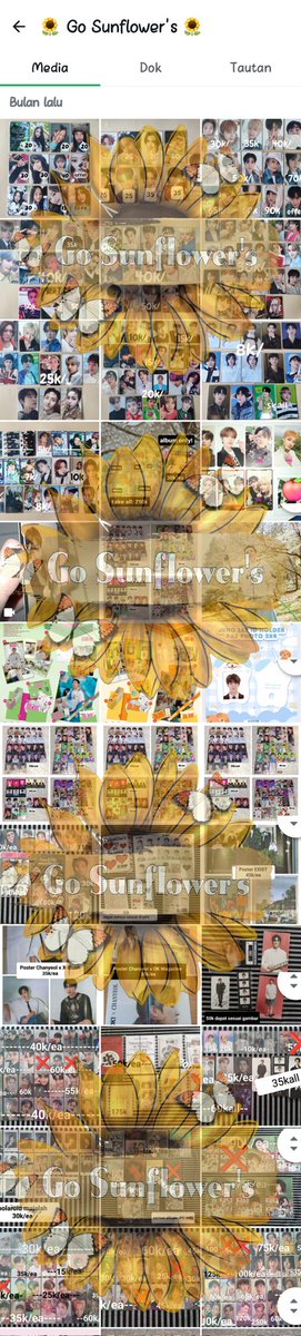 GoSunflowers24's tweet photo. 📢 SM Stan mari merapat 📢

Buat yang suka jajan pc, album, cahol, keychain dan merch lainnya yu buruan join ke 🌻GO Sunflower's🌻. 

Kita lagi open cahol gemas loh, cocok buat dibawa noraebang atau poca date~

Yu jangan sampe ketinggalan~

Link GO ada di bio yaa https://t.co/vzZjot6Y2L