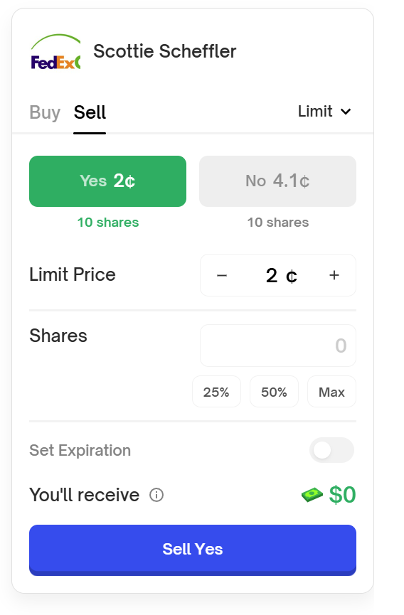 《如何用100u在polymarket无损刷1亿交易量》
polymarket最近又是融资两亿刀又是暗示要发币，搞得没玩过的朋友都很焦虑，今天分享一个低风险无损无限刷交易量的策略，适合不会玩/不想玩/没时间玩pm但是不想错过空投的朋友。