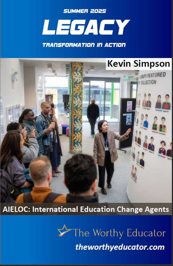 Coming one week from today! Kevin Simpson and Ashley Hazelwood's "AIELOC: International Education Change Agents" in the summer issue of our flagship journal on Saturday, July 5th! theworthyeducator.com/legacy-summer-… <a href="/GlobalKdsl/">KDSLGlobal and AIELOC</a> #twe #edchat #edutwitter #edreform #edleadership #teachertwitter