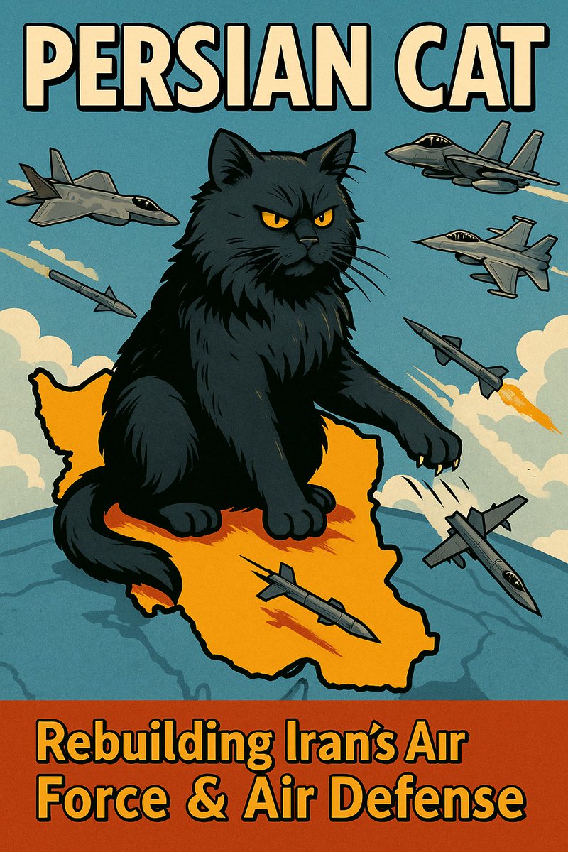 طرح گربه ایرانی : بازسازی نیروی هوایی و پدافند ایران
🛠️ پروژه‌ای ۱۰ ساله برای نجات آسمان کشور

📌 چرا این طرح ضروری است؟
✅ پدافند از کار افتاده
✅ آسمان کشور در کنترل دشمن
✅ جنگنده‌ها نابود یا فراری
✅ فرماندهی نظامی آسیب دیده
✅ دشمن هر لحظه می‌تواند حمله کند
🆘 ما نیاز به