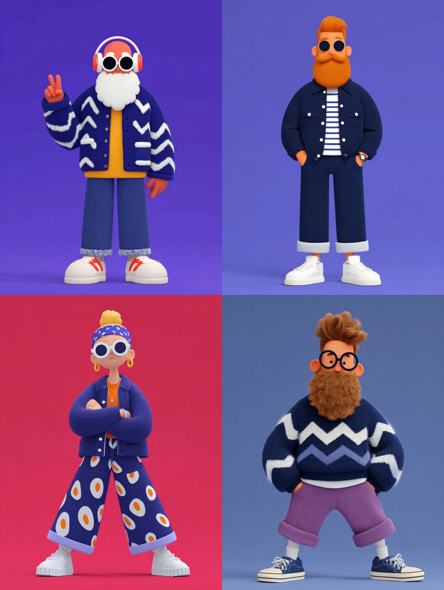 RumiKomemo's tweet image. awsome😍Here are fasion guys

--sref 1810759526 --sv 4 --v 7.0

#midjourney #srefcode #aiart