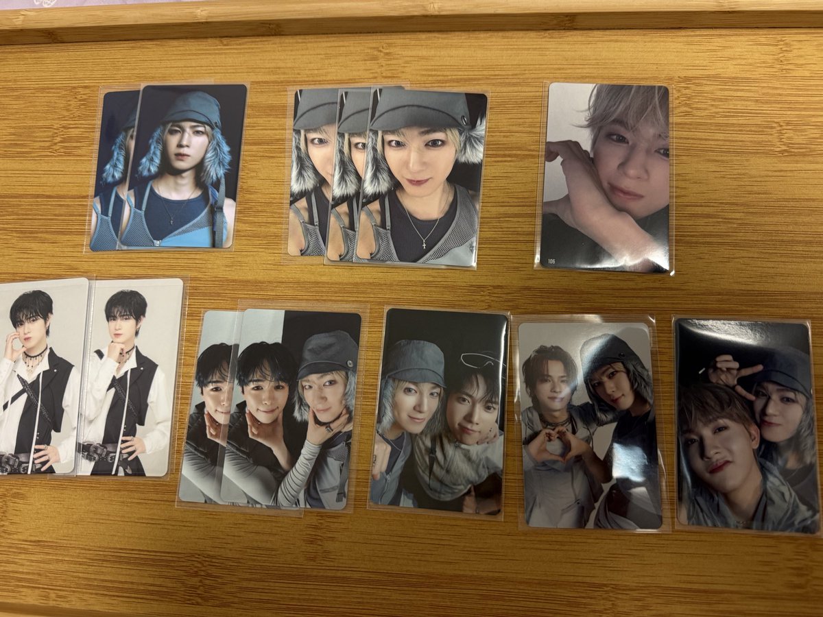 INI 交換

【譲】
佐野
　
【求】
未使用シリアル&gt;同異種藤牧

比率ご提示ください
郵送 

#INI交換