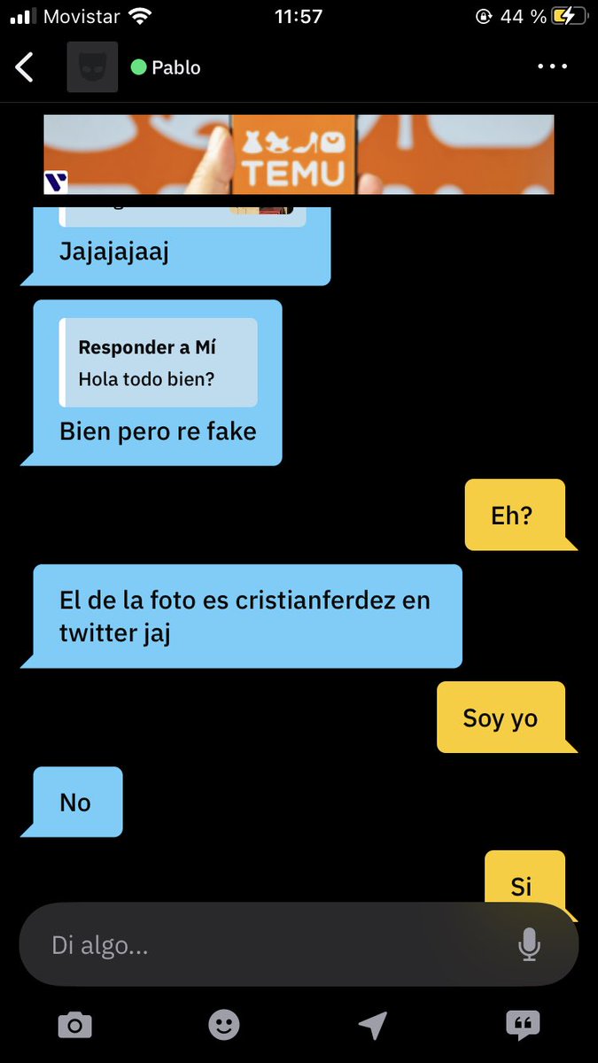 cristianferdez's tweet photo. quién de ustedes es https://t.co/CD2tWmOHs0