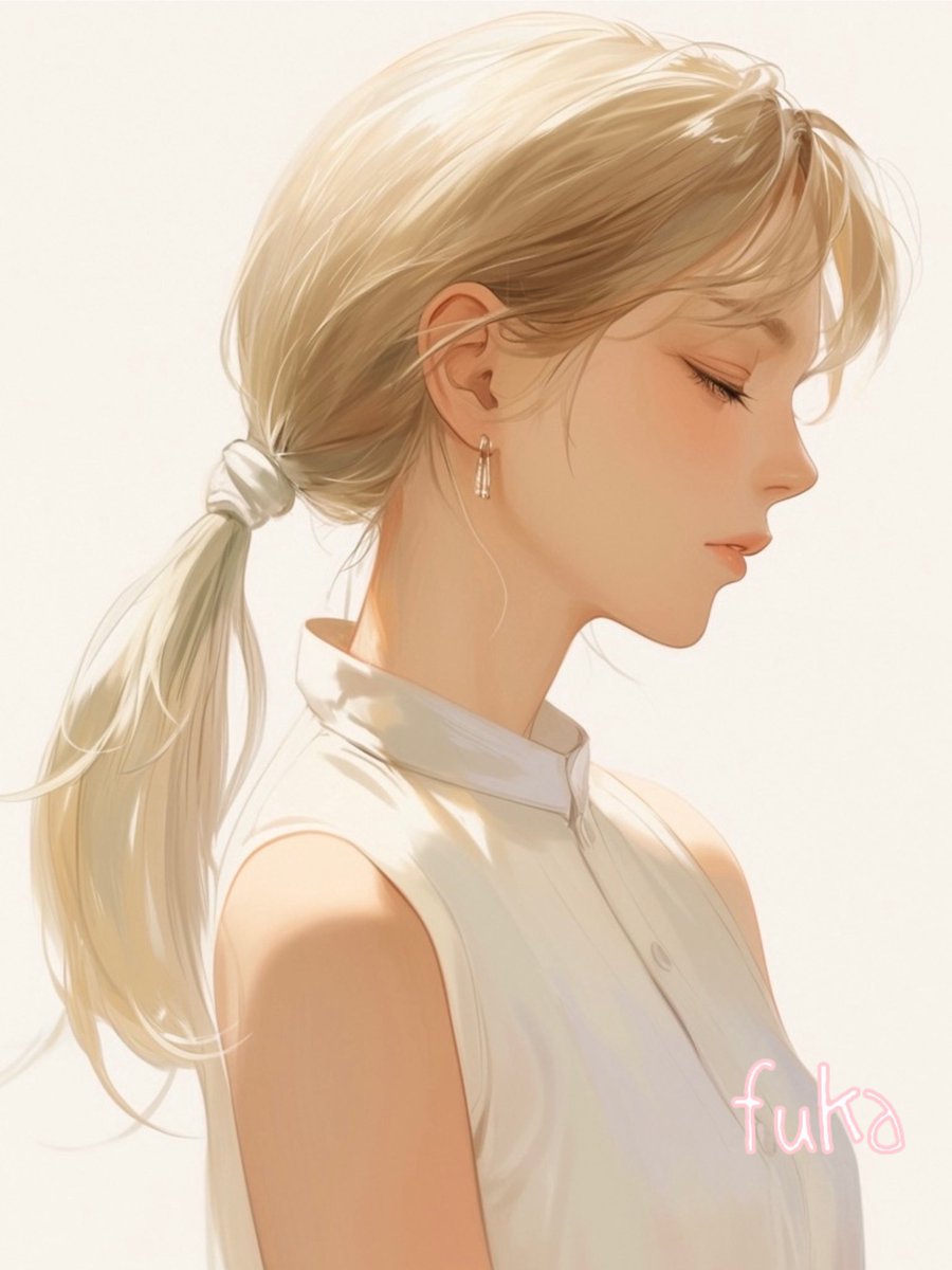 fuka__ai's tweet photo. Blonde Girl💛

長いまつ毛が美しい…😌

#aiart #midjourney #midjourneyart #Illustration #kawaii #girl #anime #animegirl #blonde https://t.co/T4ZbY0GvJ5