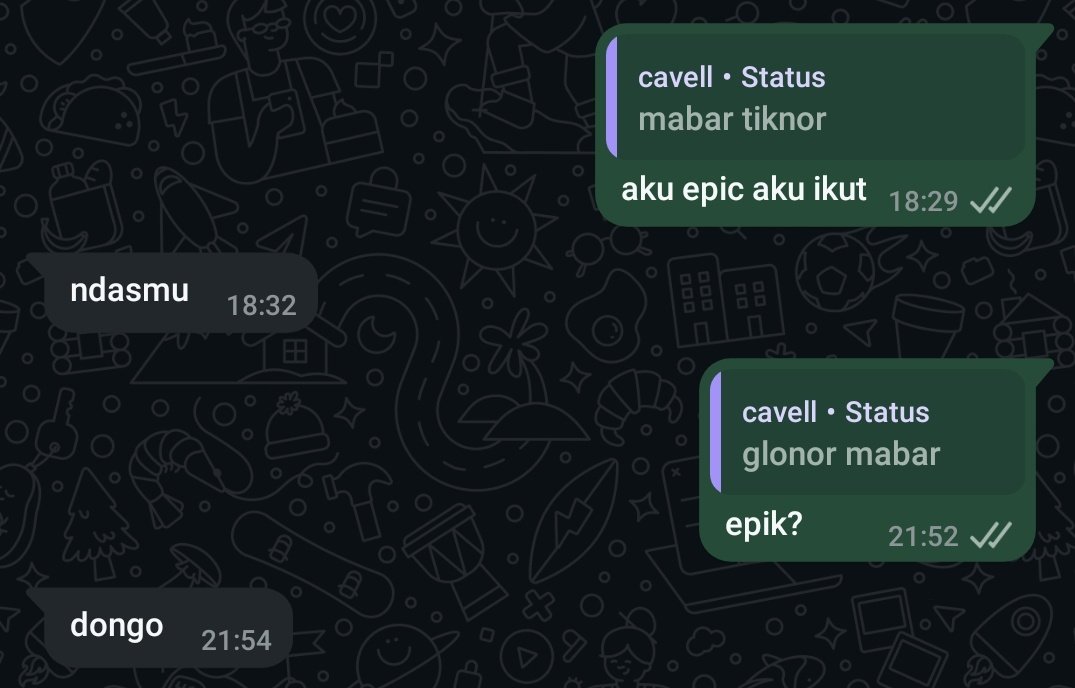 caexdable's tweet image. apa salah epik yaallah...