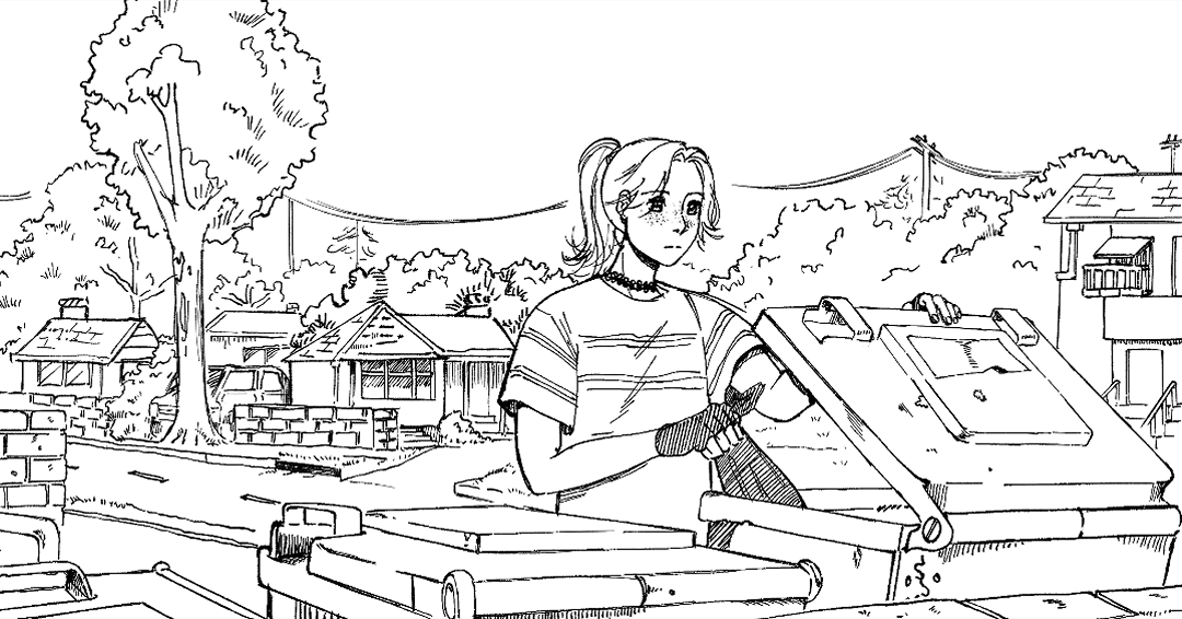Panel from my comic