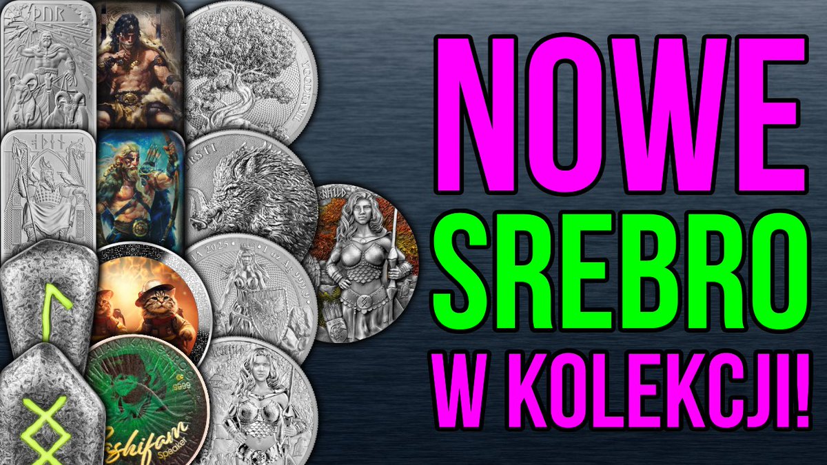 Silver Star (@silver_star_pl) on Twitter photo GORĄCE SREBRO na pokładzie! 🔥
Odin, Thor, Arnhilda, Yggdrasil i... srebrny strażak-kot?! 🐱🔥
Nowe monety w kolekcji – zapraszam na unboxing pełen detali i mitologii!
➡️ youtu.be/SZ9odmkiPak
<a href="/CashifyEu/">Cashify.eu</a> <a href="/RoyalMintUK/">The Royal Mint</a> GORĄCE SREBRO na pokładzie! 🔥
Odin, Thor, Arnhilda, Yggdrasil i... srebrny strażak-kot?! 🐱🔥
Nowe monety w kolekcji – zapraszam na unboxing pełen detali i mitologii!
➡️ youtu.be/SZ9odmkiPak
<a href="/CashifyEu/">Cashify.eu</a> <a href="/RoyalMintUK/">The Royal Mint</a>