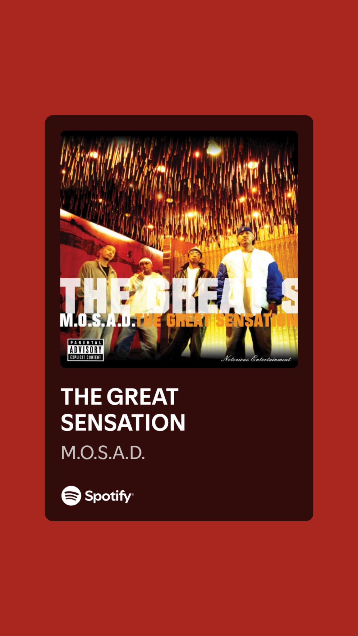 M.O.S.A.D. The Great Sensation MOSAD